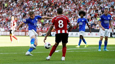 Barnes strike for Foxes ends Sheffield United's bright start Barnes strike for Foxes ends Sheffield United's bright start