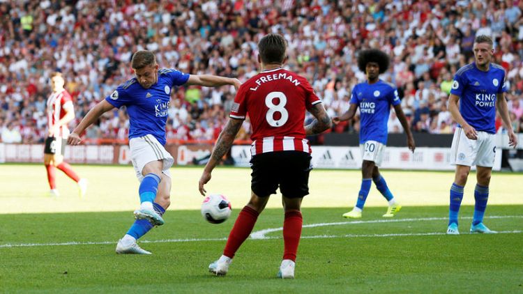 Barnes strike for Foxes ends Sheffield United's bright start