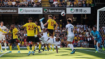 Haller double gives Hammers 3-1 win over Watford Haller double gives Hammers 3-1 win over Watford