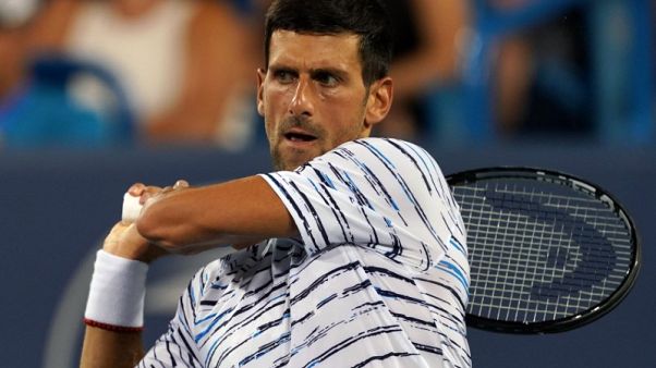 Djokovic unfazed by foot blisters ahead of U.S. Open Djokovic unfazed by foot blisters ahead of U.S. Open