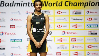 Badminton - Sindhu wins India's first world title Badminton - Sindhu wins India's first world title