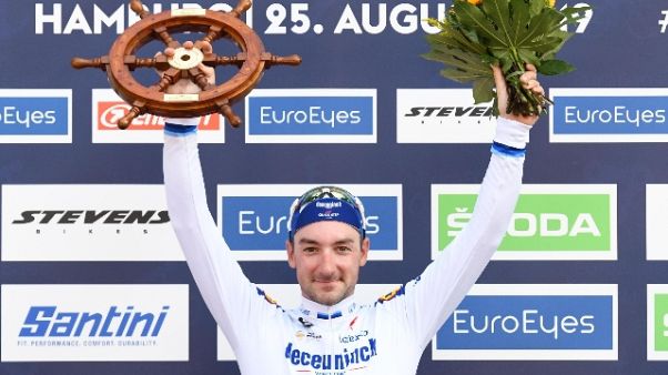 iclismo: CyClassic Amburgo,vince Viviani iclismo: CyClassic Amburgo,vince Viviani