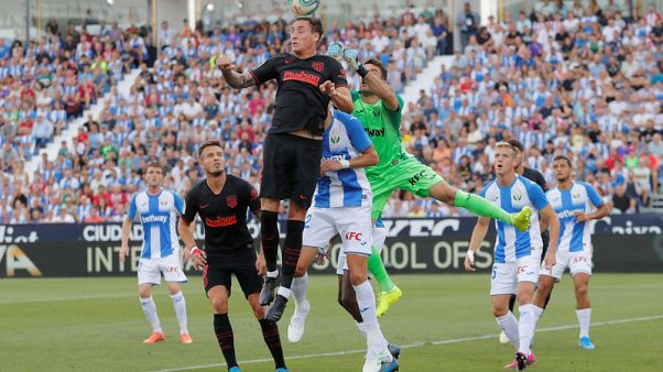 Atletico keep up winning La Liga start at Leganes Atletico keep up winning La Liga start at Leganes