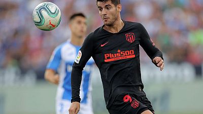 أتليتيكو يواصل بدايته الرائعة في الدوري الاسباني بفوزه على ليجانيس أتليتيكو يواصل بدايته الرائعة في الدوري الاسباني بفوزه على ليجانيس