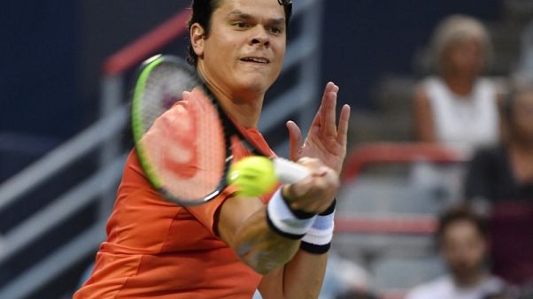 Raonic withdraws from U.S. Open with glute injury Raonic withdraws from U.S. Open with glute injury