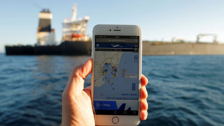Iranian tanker no longer has Turkey destination - shipping data