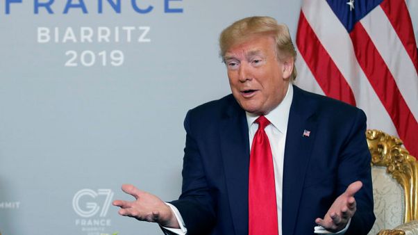 Trump says possible French wine levy depends on digital tax talks Trump says possible French wine levy depends on digital tax talks