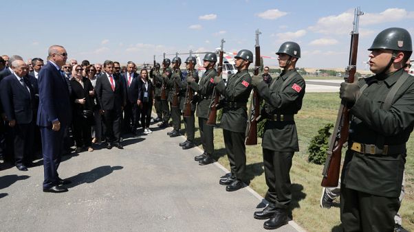 Erdogan says Turkish troops will enter planned Syria safe zone 'soon' Erdogan says Turkish troops will enter planned Syria safe zone 'soon'