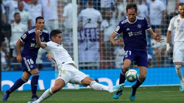 Real Madrid: James fuori tre settimane Real Madrid: James fuori tre settimane