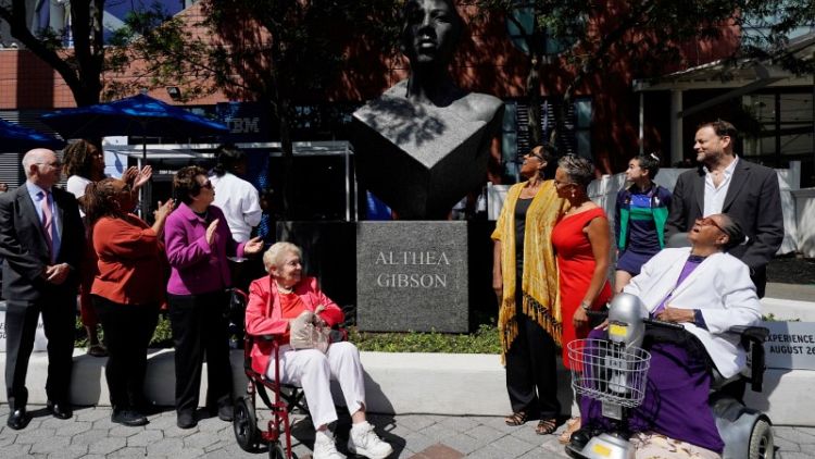 Trailblazer Althea Gibson honoured with statue at U.S. Open