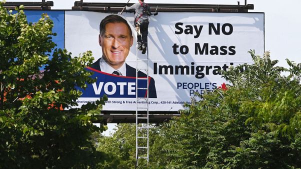 Anti-immigration billboards across Canada taken down after backlash Anti-immigration billboards across Canada taken down after backlash