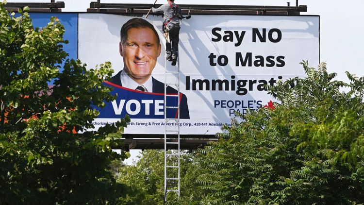 Anti-immigration billboards across Canada taken down after backlash