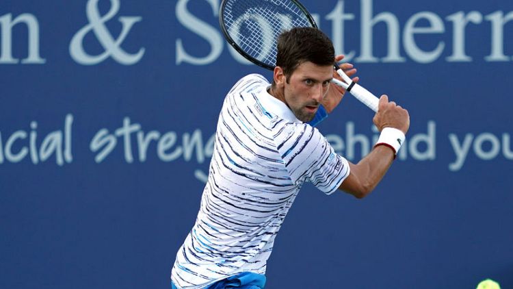 Holder Djokovic safely into U.S. Open second round