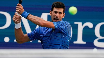 Djokovic finds comfort zone early at U.S. Open Djokovic finds comfort zone early at U.S. Open
