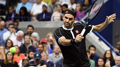 Federer overcomes Nagal scare to reach second round Federer overcomes Nagal scare to reach second round
