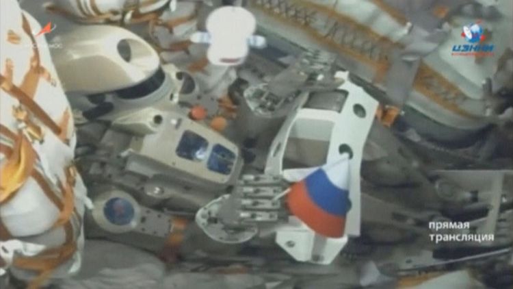 Russian spacecraft carrying robot docks with space station - TASS