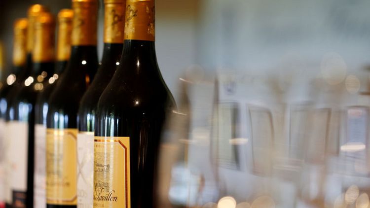 U.S. threat to French wine receding, but not lifted - minister