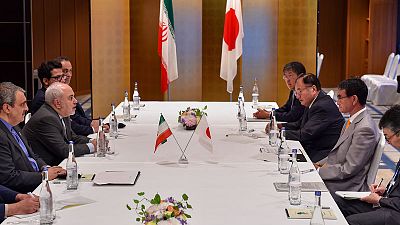 Meeting Iran counterpart, Japan minister says he hopes to ease Mid-East tension Meeting Iran counterpart, Japan minister says he hopes to ease Mid-East tension