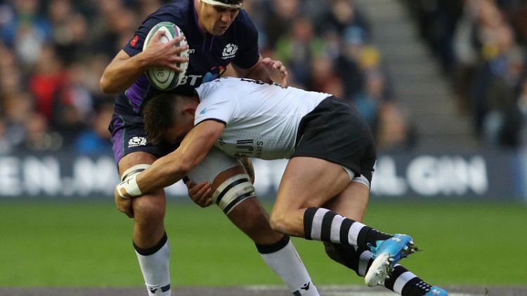 Scotland lock Skinner ruled out of World Cup with hamstring injury