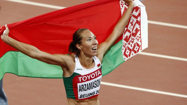 Former 800m world champion Arzamasova gets provisional ban for doping