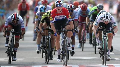 Vuelta:a Jakobsen 4/a tappa,Roche leader Vuelta:a Jakobsen 4/a tappa,Roche leader