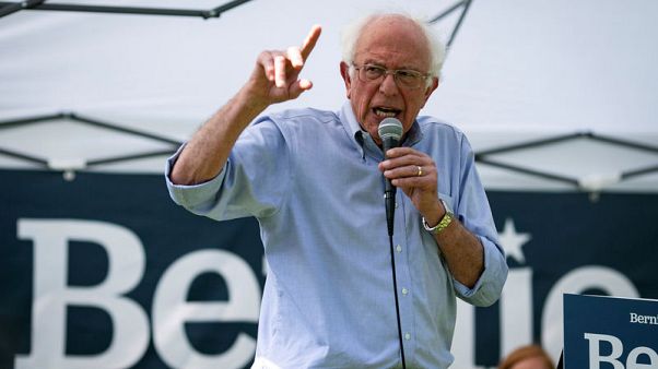 U.S. presidential candidate Bernie Sanders takes aim at corporate media, tech giants U.S. presidential candidate Bernie Sanders takes aim at corporate media, tech giants