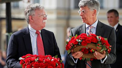 U.S. adviser Bolton visits Ukraine, touts Trump meeting with Zelenskiy U.S. adviser Bolton visits Ukraine, touts Trump meeting with Zelenskiy
