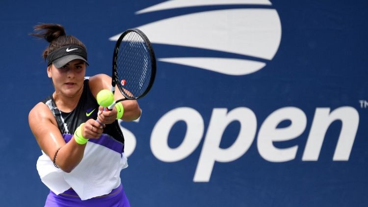 Canada's Andreescu eases into U.S. Open second round