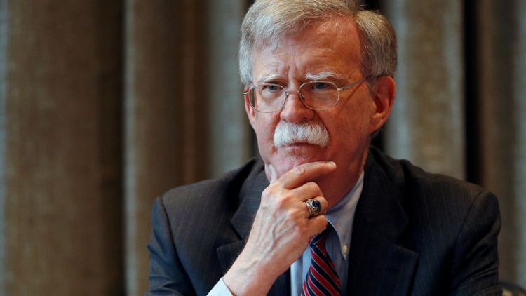 U.S. adviser Bolton set to visit Ukraine, he says on Twitter