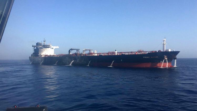 Frontline's blast-hit oil tanker seen back in operation in fourth quarter
