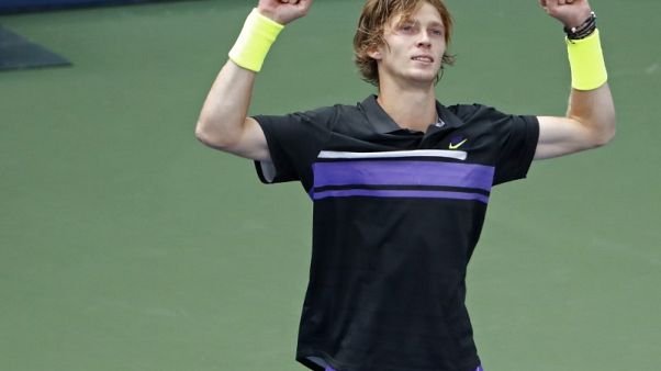 Rublev sends Tsitsipas packing at U.S. Open Rublev sends Tsitsipas packing at U.S. Open