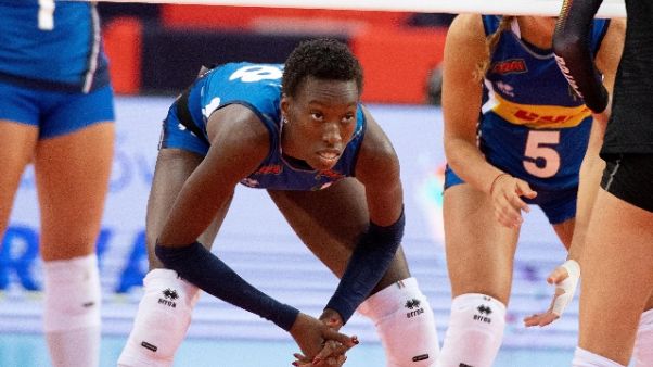 Volley: Eurodonne, Italia-Slovenia 3-0 Volley: Eurodonne, Italia-Slovenia 3-0