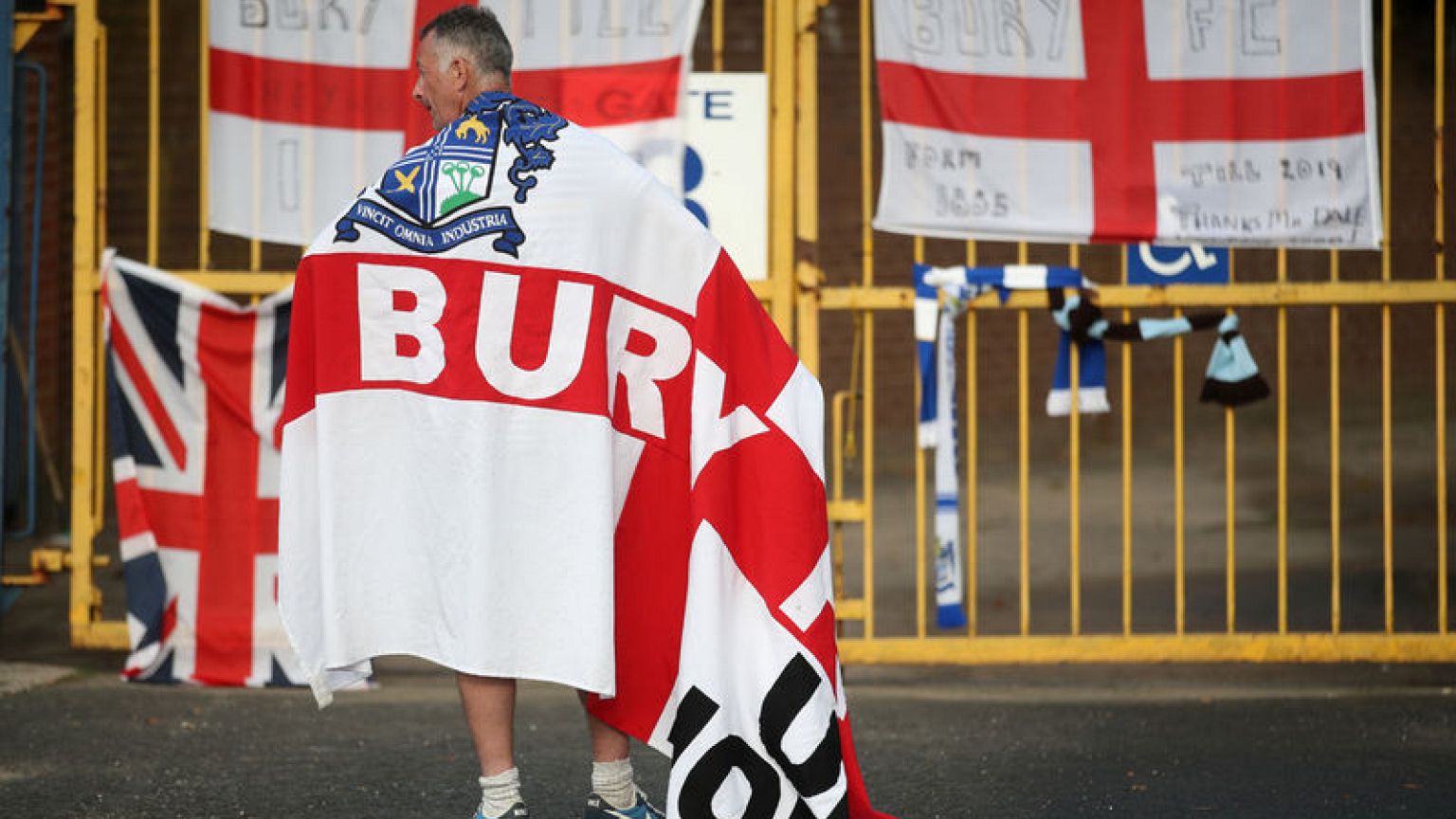 Third-tier Bury expelled from Football League - EFL statement