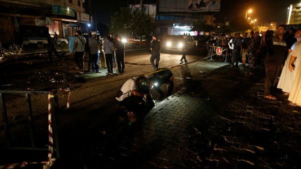 Explosions hit Gaza police checkpoints, two dead -officials Explosions hit Gaza police checkpoints, two dead -officials