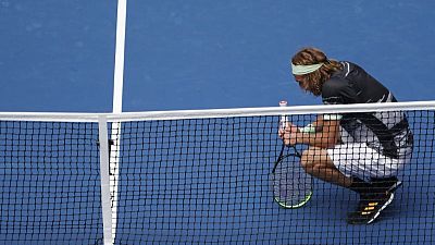 Uninspired Tsitsipas lashes out at umpire during U.S. Open loss Uninspired Tsitsipas lashes out at umpire during U.S. Open loss