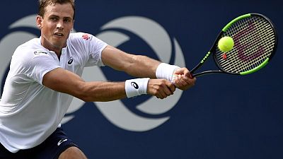 Canadian Pospisil stuns Khachanov in first round Canadian Pospisil stuns Khachanov in first round