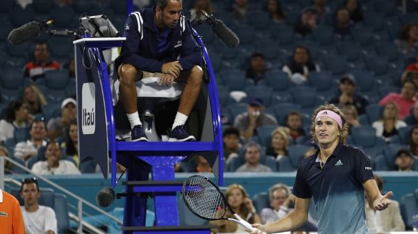 Tennis: ATP fires chair umpire Steiner Tennis: ATP fires chair umpire Steiner