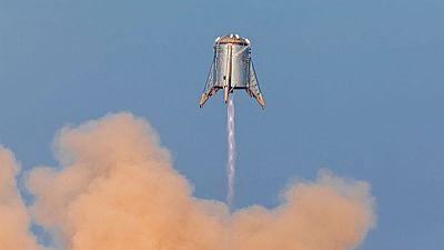 SpaceX's Mars rocket prototype rattles nerves of nearby residents in Texas flight test SpaceX's Mars rocket prototype rattles nerves of nearby residents in Texas flight test