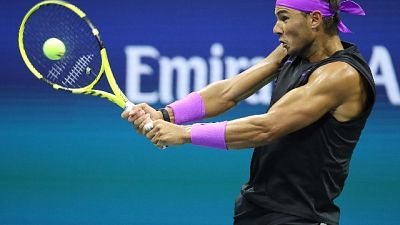 Tennis: Us Open, buon esordio per Nadal Tennis: Us Open, buon esordio per Nadal