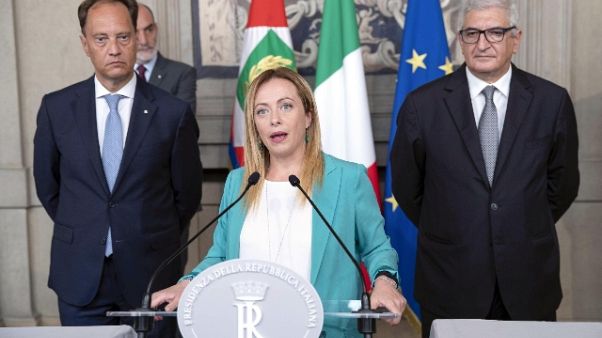 Consultazioni: Meloni,a voto o è inganno Consultazioni: Meloni,a voto o è inganno