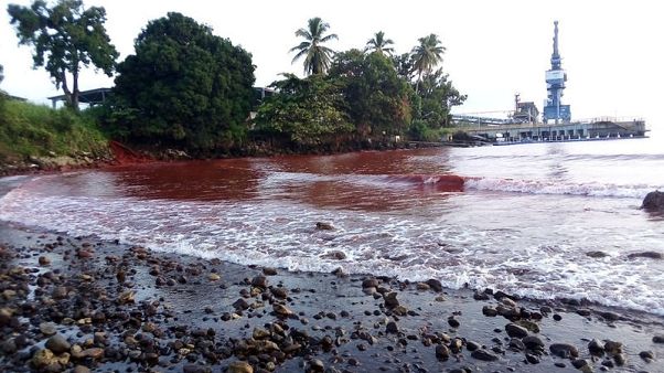 Chinese-owned nickel plant spills waste into Papua New Guinea bay Chinese-owned nickel plant spills waste into Papua New Guinea bay