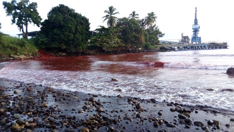 Chinese-owned nickel plant spills waste into Papua New Guinea bay