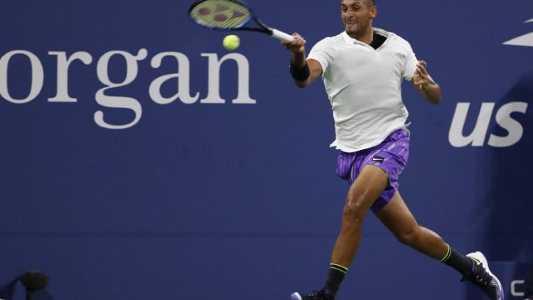 Kyrgios accuses ATP of being 'corrupt' after U.S. Open win