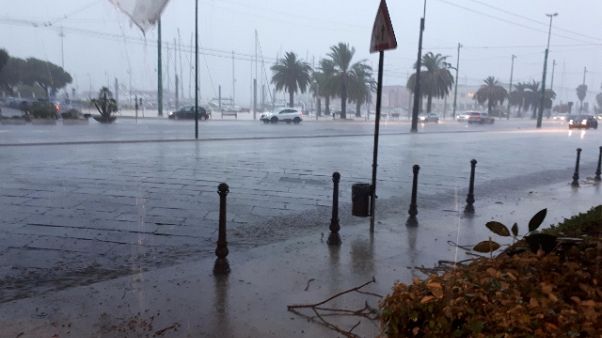 Prorogata allerta temporali in Sardegna Prorogata allerta temporali in Sardegna