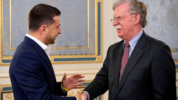 Trump adviser Bolton, in Ukraine, warns of Chinese influence Trump adviser Bolton, in Ukraine, warns of Chinese influence