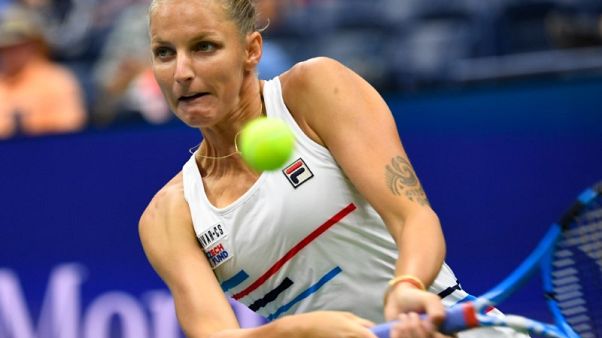 Pliskova overpowers Bolkvadze under the roof at the U.S. Open Pliskova overpowers Bolkvadze under the roof at the U.S. Open