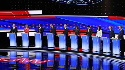 With Democratic debate deadline looming, two polls show no bump for bottom-tier candidates With Democratic debate deadline looming, two polls show no bump for bottom-tier candidates