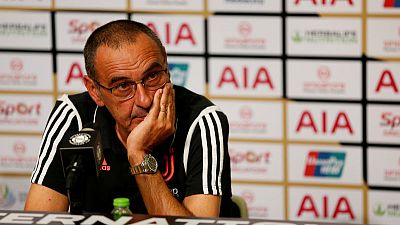 Sarri hoping to make Juventus debut after pneumonia Sarri hoping to make Juventus debut after pneumonia