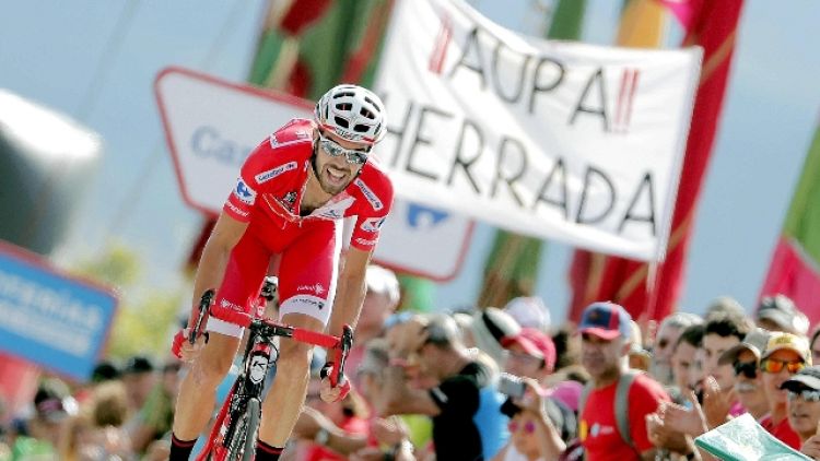Vuelta: 6/a tappa a Herrada,Teuns leader