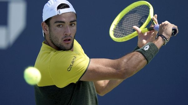 Tennis: Us Open, Berrettini a 3/o turno Tennis: Us Open, Berrettini a 3/o turno